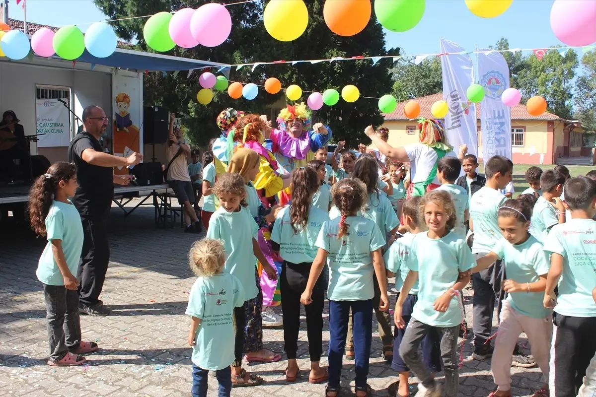 Terme’de mevsimlik tarım işçilerinin çocuklarına eğitim projesi tamamlandı