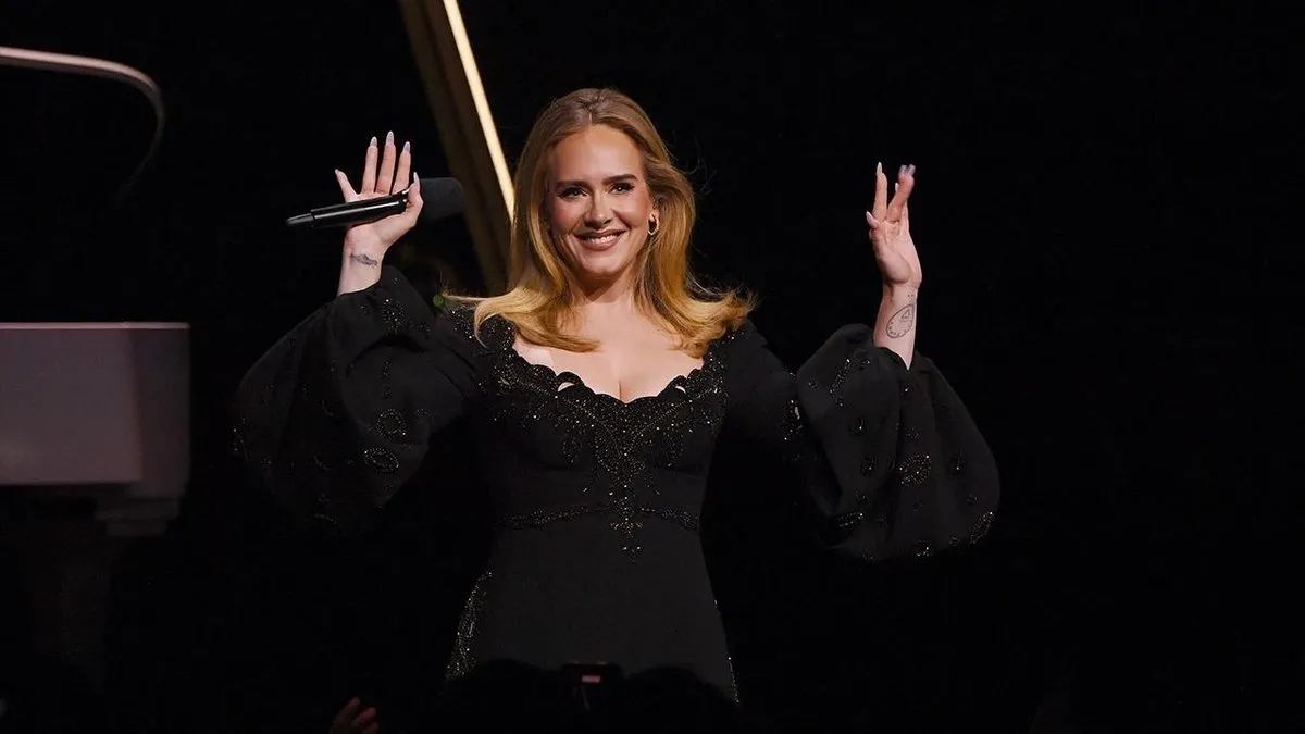 Adele, son konseriyle sevenlerine veda etti