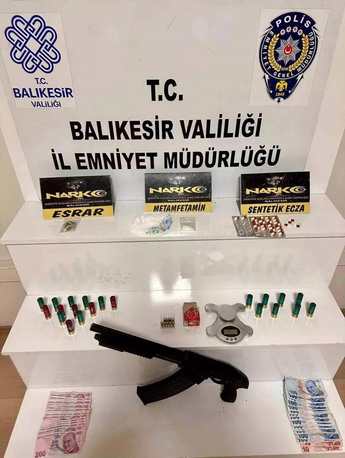 Balıkesir’de Uyuşturucu Operasyonu